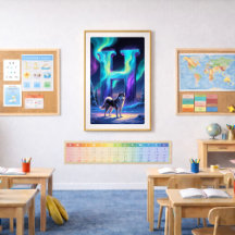 Aurora Letter H Poster | Noorderlicht Kunstprint