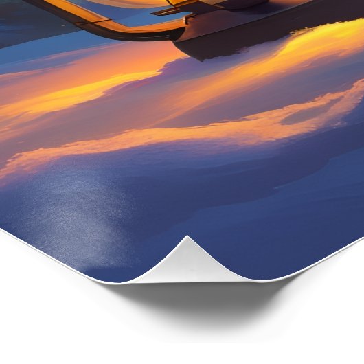 Aurora Letter L Poster | Kunst van het Noorderlich (Hoek)