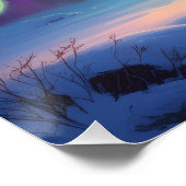 Aurora Letter M Poster | Kunst van het Noorderlich (Hoek)