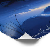 Aurora Letter S Poster | Kunst van het Noorderlich (Hoek)