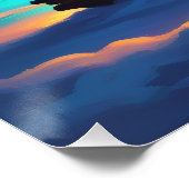 Aurora Letter Y Poster | Kunst van het Noorderlich (Hoek)