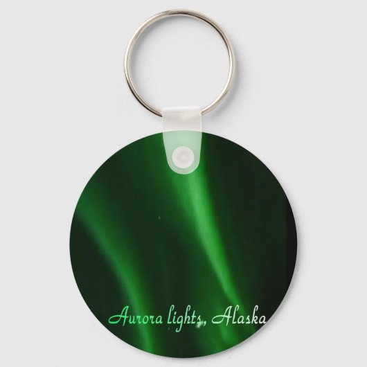 Aurora licht Alaska, sleutelhanger (Voorkant)