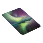 Aurora Lights in Lagoon | Jokulsarlon, Iceland Magneet (Rechterzijde)