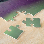 Aurora Lights Reflect Lagoon | Iceland Legpuzzel (Zijkant)