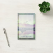 Aurora Lights Reflect Lagoon | Iceland Post-it® Notes (Kantoor)