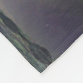 Aurora Lights Reflecteren in Lagoon Fleece Deken (Hoek)