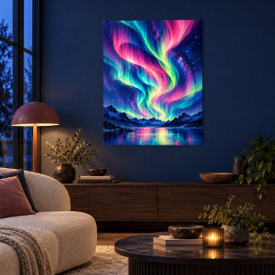 Aurora Lint Atlas Kunstprint Poster