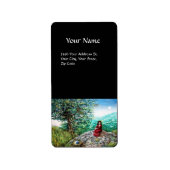 AURORA/MAGIC TREE, groen, blauw, Etiket (Voorkant)