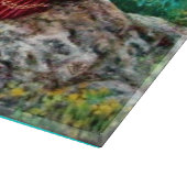 AURORA/MAGIC TREE, groen, blauw, Snijplank (Hoek)