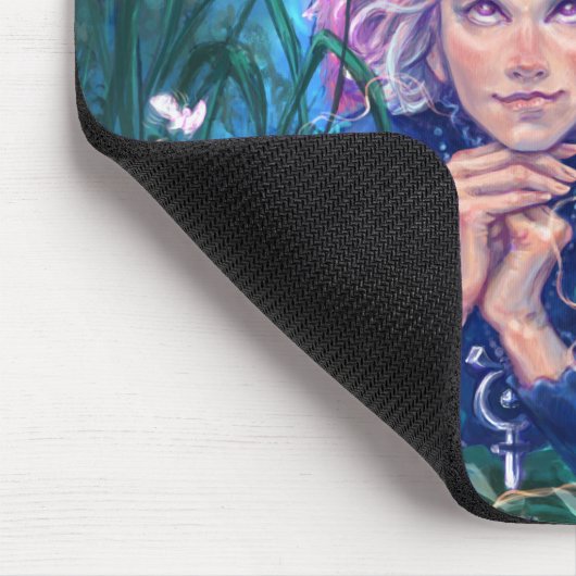 Aurora & Magicfox – Fantasy Night Under the Stars Muismat (Hoek)