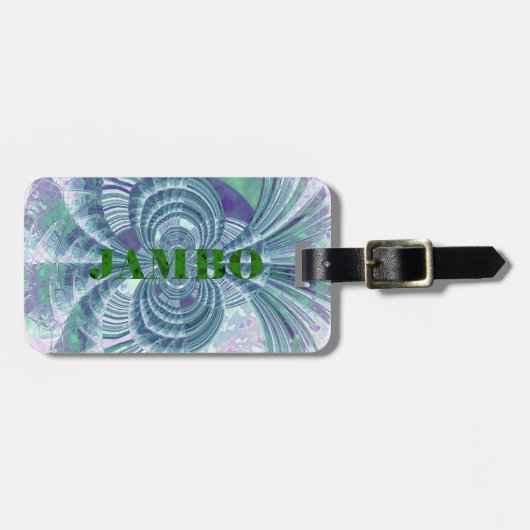 Aurora Matata Art Print Bagagelabel (Voorkant horizontaal)