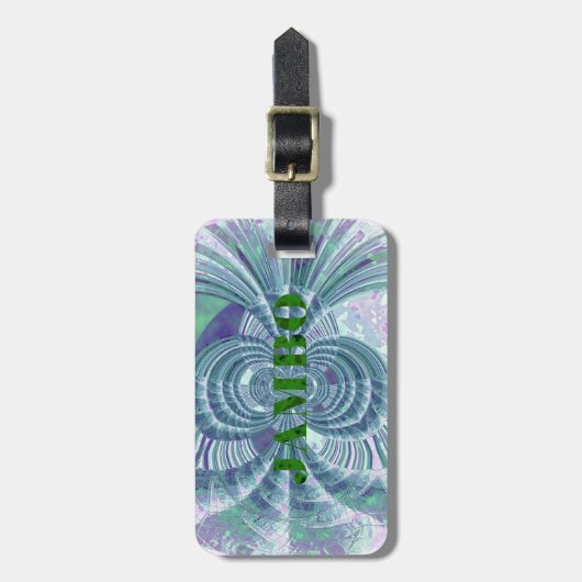 Aurora Matata Art Print Bagagelabel (Voorkant verticaal)