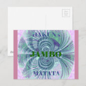 Aurora Matata Art Print Briefkaart (Voorkant / Achterkant)