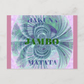 Aurora Matata Art Print Briefkaart (Voorkant)