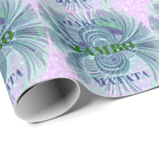 Aurora Matata Art Print Cadeaupapier (Rol Hoek)