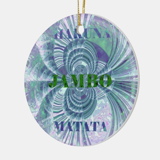 Aurora Matata Art Print Keramisch Ornament (Links)