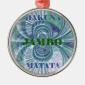 Aurora Matata Art Print Metalen Ornament (Voorkant)