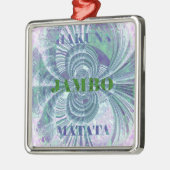 Aurora Matata Art Print Metalen Ornament (Links)