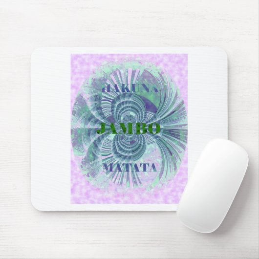 Aurora Matata Art Print Muismat (Met muis)