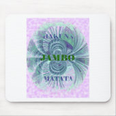 Aurora Matata Art Print Muismat (Voorkant)