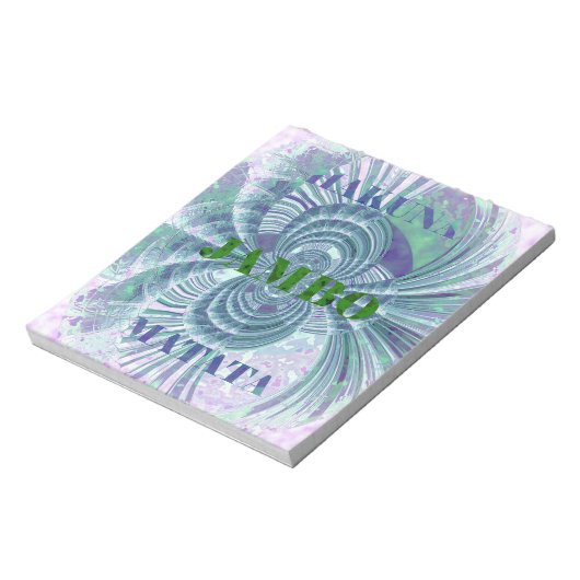 Aurora Matata Art Print Notitieblok (Linkerzijde)