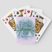 Aurora Matata Art Print Pokerkaarten (Achterkant)