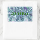 Aurora Matata Art Print Rechthoekige Sticker (Tas)