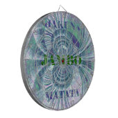 Aurora Matata-kunstprint Dartbord (Voorkant Links)