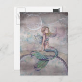 Aurora Mermaid Briefkaart (Voorkant / Achterkant)