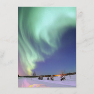 Aurora - Mooie noordelijke lichten Kaart