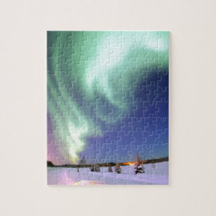 Aurora - Mooie noordelijke lichten Legpuzzel