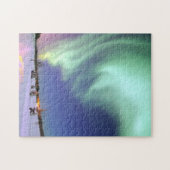 Aurora - Mooie noordelijke lichten Legpuzzel (Horizontaal)