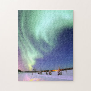 Aurora - Mooie noordelijke lichten Legpuzzel