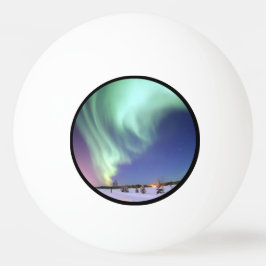 Aurora - Mooie Noorderlicht Pingpongbal