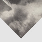 Aurora Moon Wolf Tissuepapier (Detail)