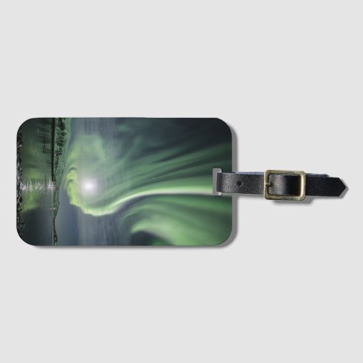 Aurora Moonlight Bagagelabel (Voorkant (horizontaal))