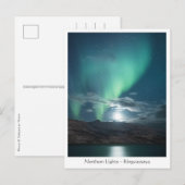 Aurora Moonlight Briefkaart (Voorkant / Achterkant)