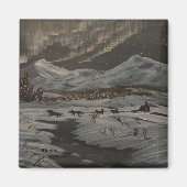 Aurora Mushing Magnet (Voorkant)