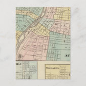 Aurora, Naperville en Wheaton Briefkaart (Voorkant)