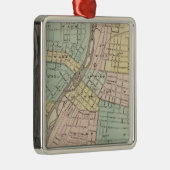 Aurora, Naperville en Wheaton Metalen Ornament (Rechts)