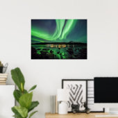 Aurora Night Poster (Thuiskantoor)