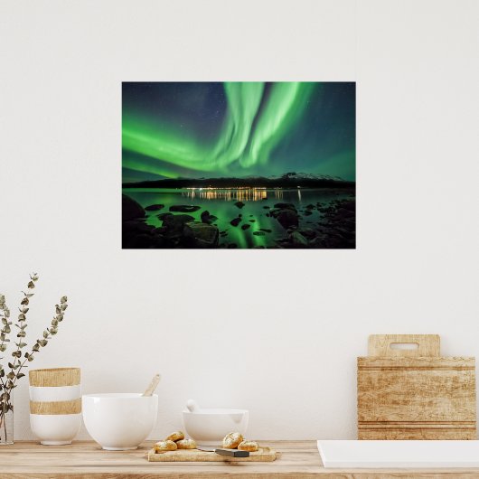 Aurora Night Poster (Keuken)
