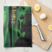 Aurora Night Theedoek (Quarter Fold)