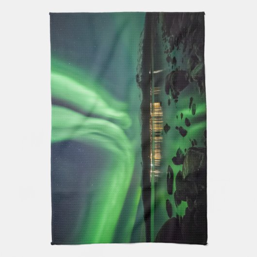 Aurora Night Theedoek (Verticaal)