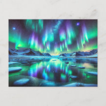 Aurora Nightscape - Briefkaart