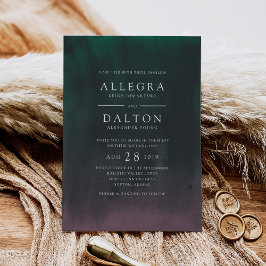 Aurora | Northern Lights bruiloft uitnodiging