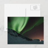 Aurora Northern Lights Noorwegen Briefkaart (Voorkant / Achterkant)
