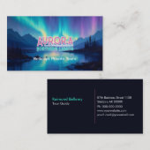 Aurora Northern Lights Visitekaartje (Voorkant / Achterkant)