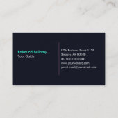 Aurora Northern Lights Visitekaartje (Achterkant)