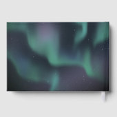 Aurora Northern Lights Wedding Gastenboek (Achterkant)